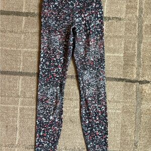 Lululemon Align High-Rise Pant 28” in Water Blossom Multi EUC